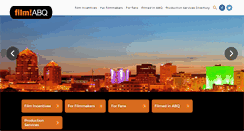 Desktop Screenshot of filmabq.com